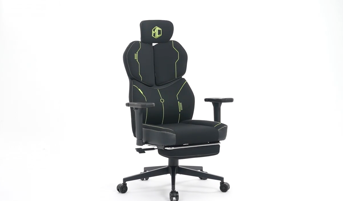 New Racing Style Office Chair with 3-position Reclining Backrest & Height Adjustable Armrests