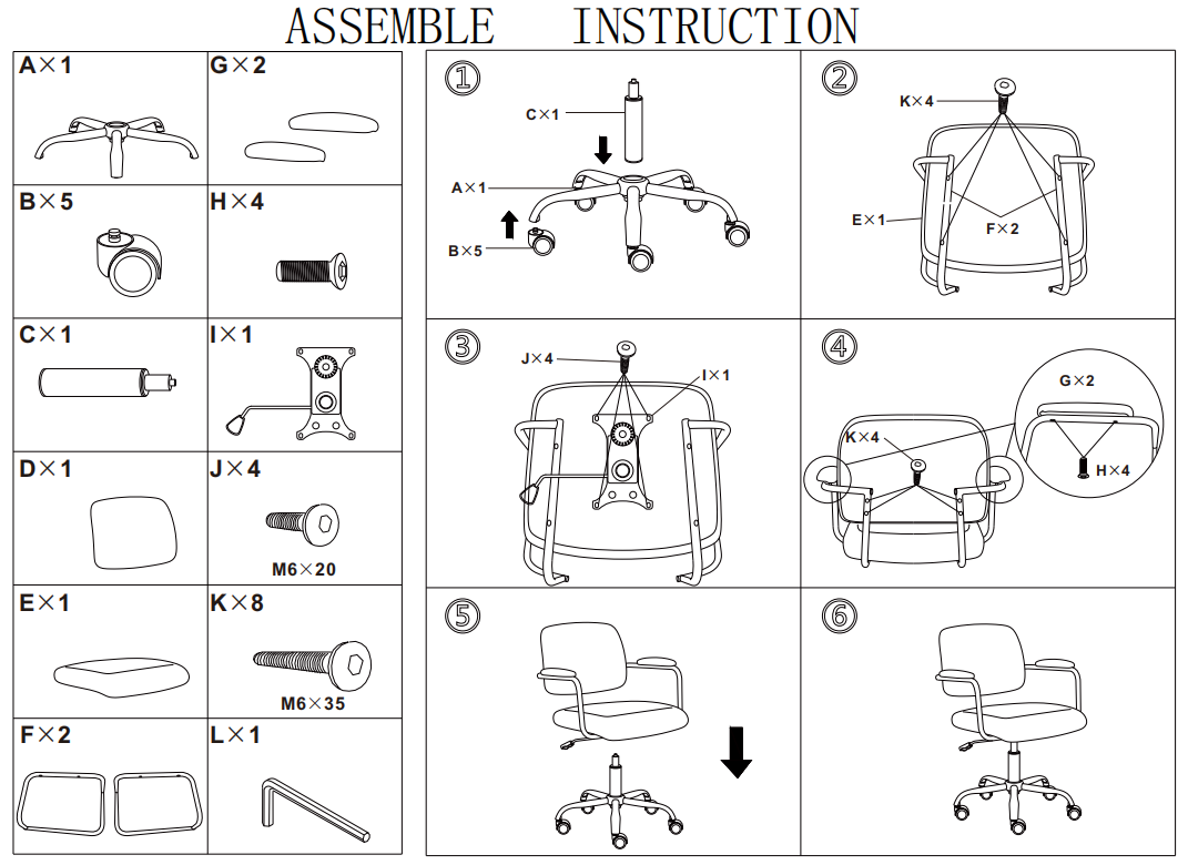 assemble instruction