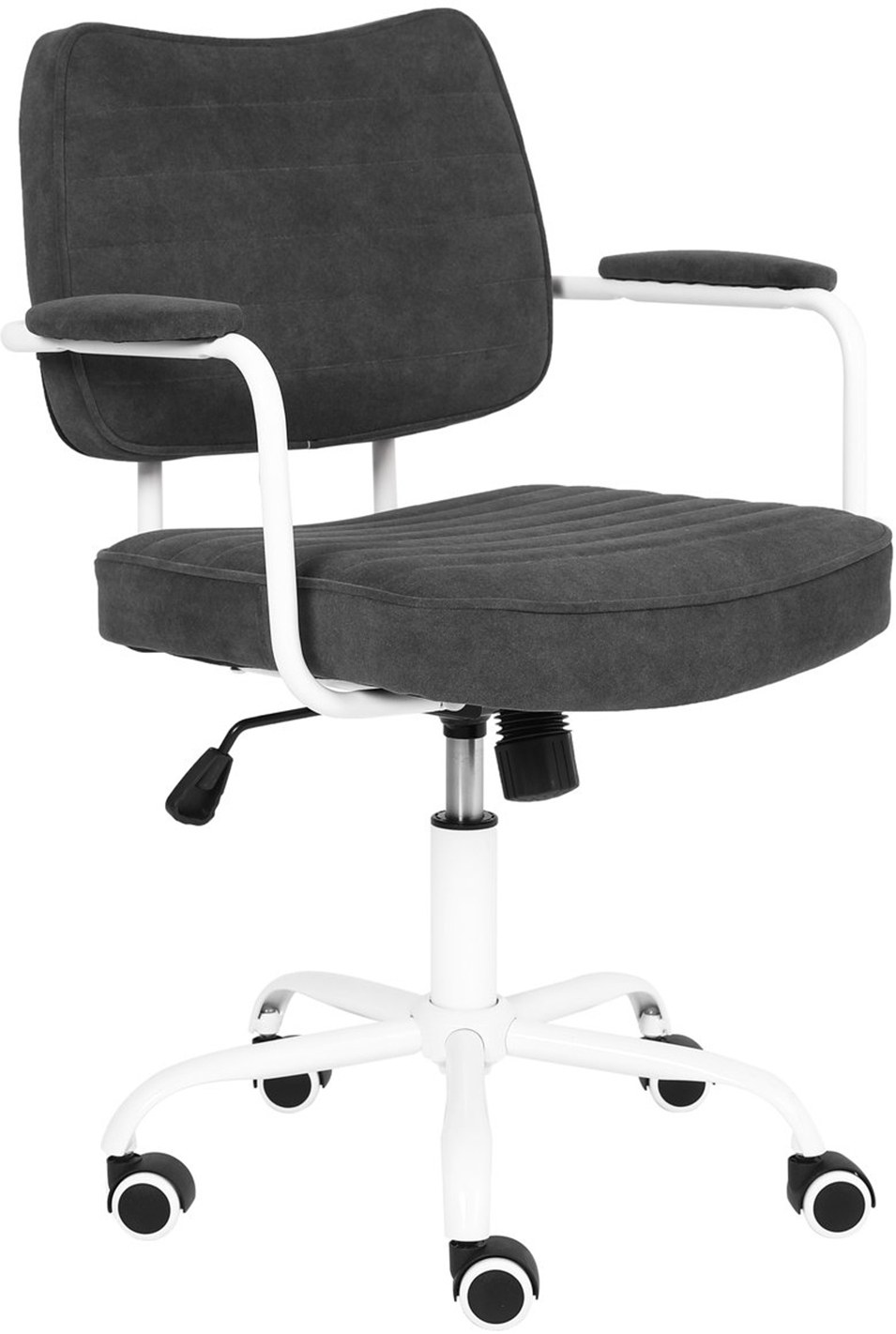 Black suede home office chair made in China MC-1017