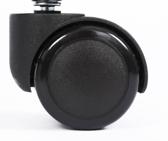 black pu wheels