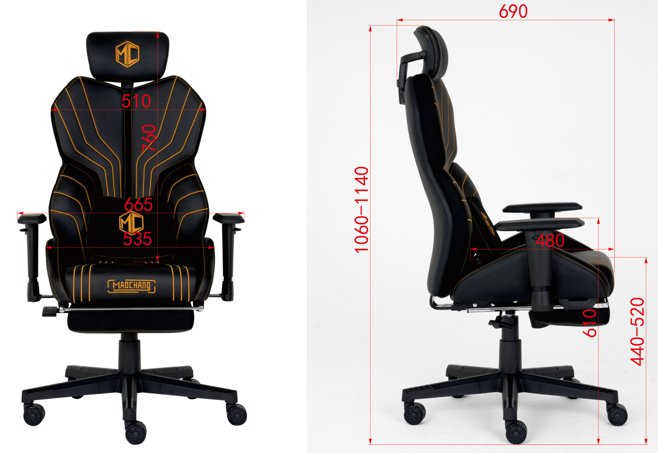 game chair size-3.game chair size